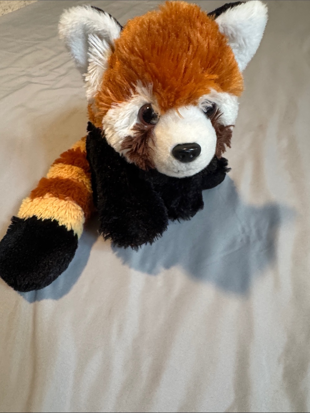 Red Panda Plush Toy - Soft Orange, Black & White Stuffed Animal